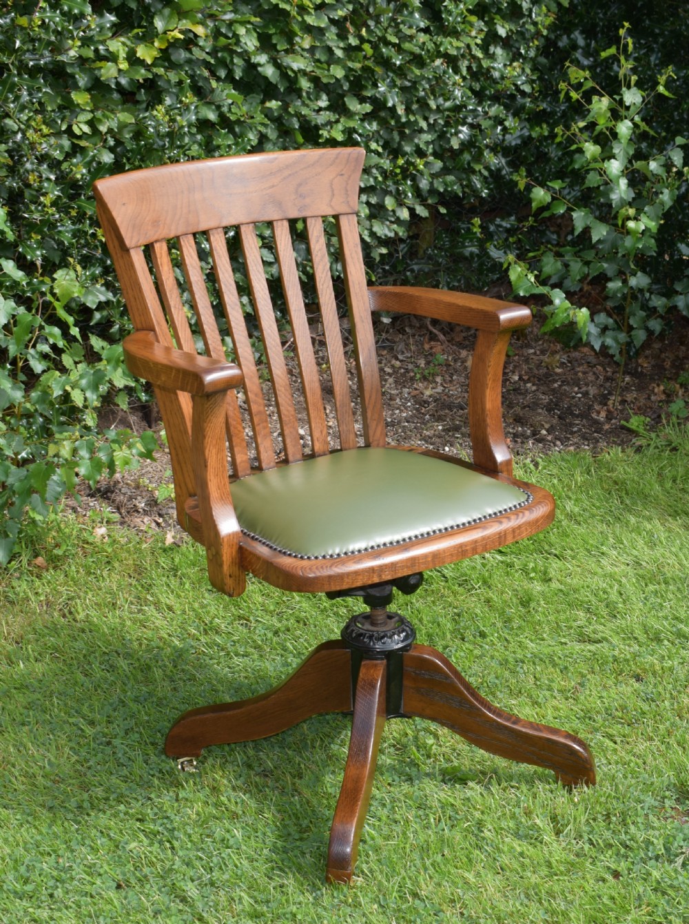 Antique Swivel Desk Chair View II