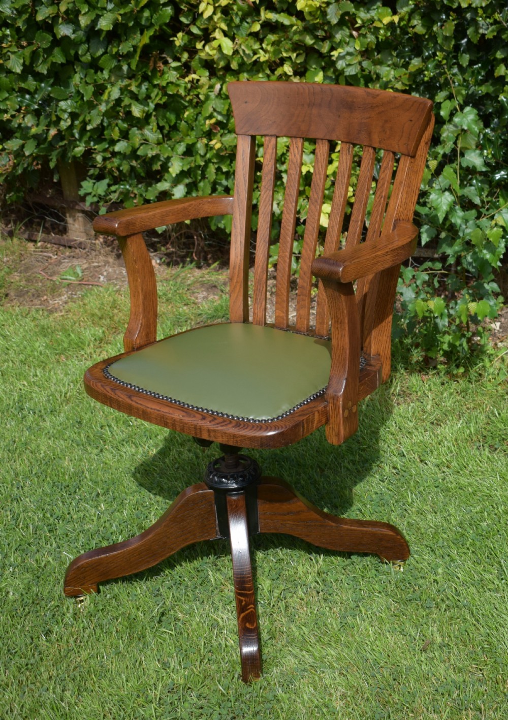 Antique Swivel Desk Chair View IV