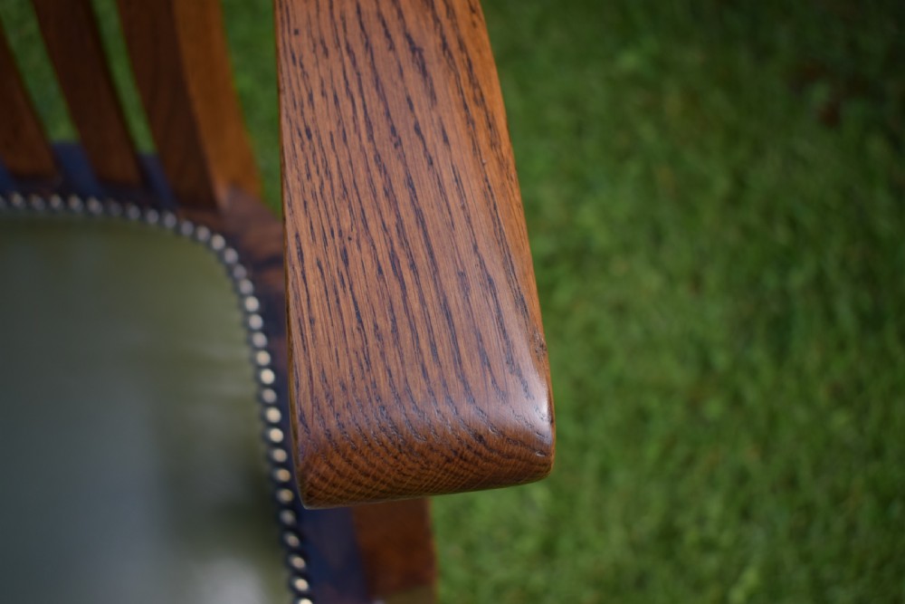 Antique Swivel Desk Chair View XIV