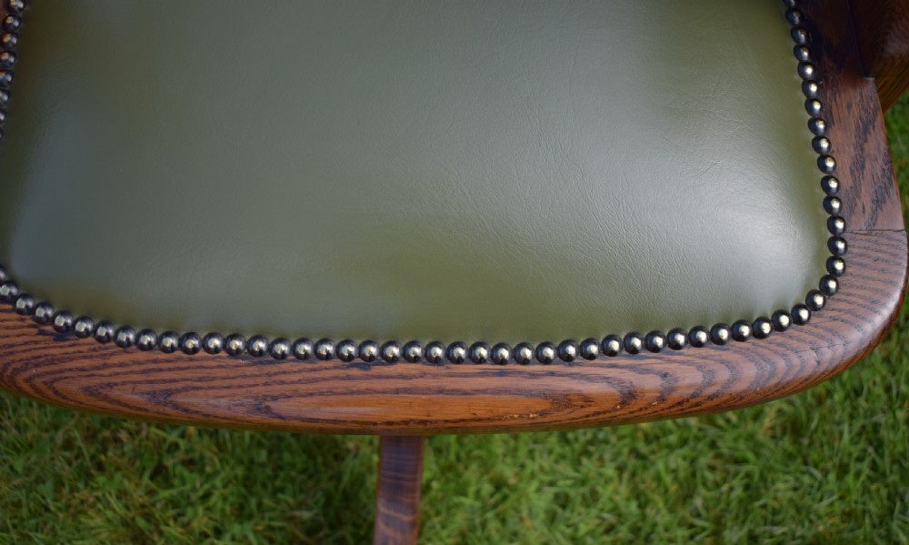 Antique Swivel Desk Chair View XV