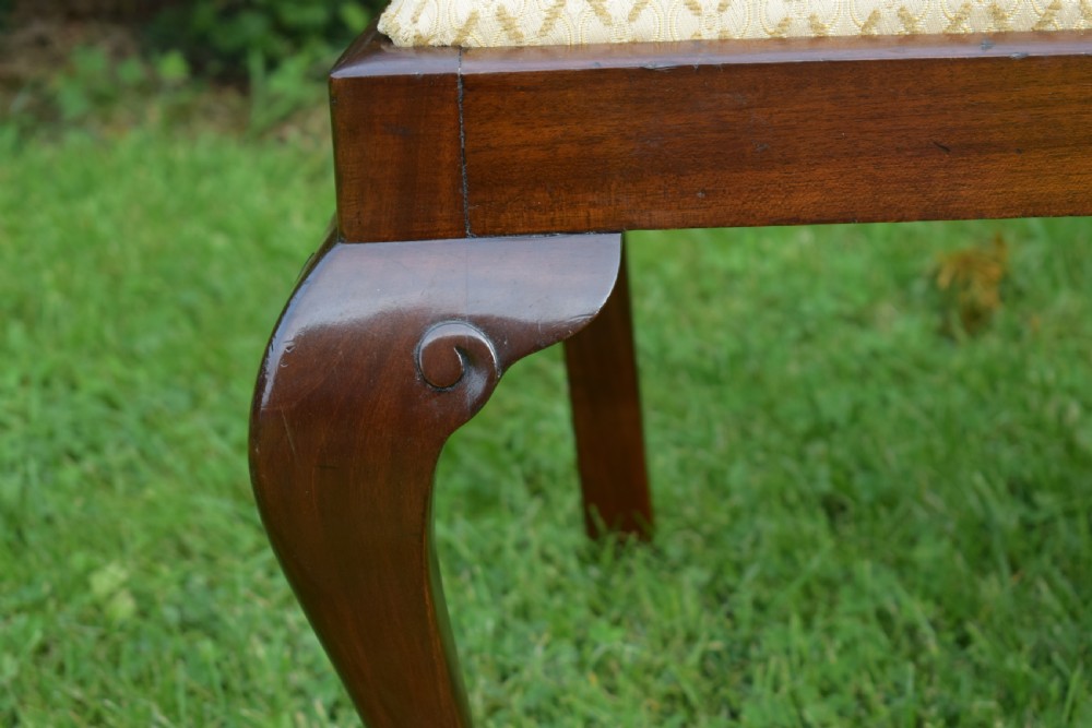 Antique Pair of Chippendale Side Chairs View XVII