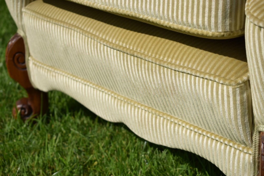 Antique Wing Back Arm Chair View V