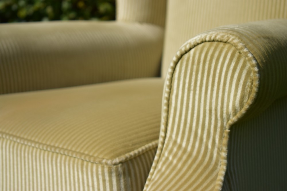 Antique Wing Back Arm Chair View VII