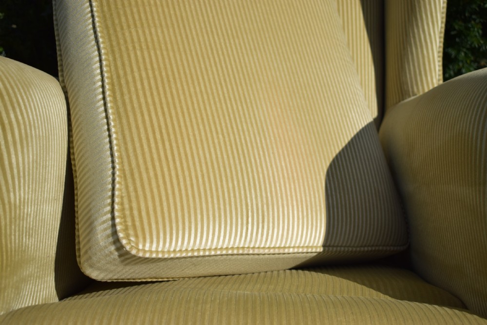Antique Wing Back Arm Chair View XIV