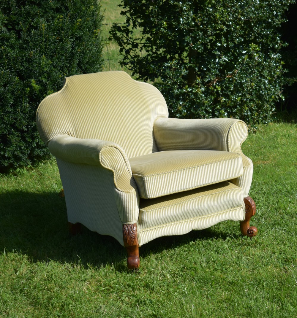 Antique Bergere Arm Chair View III