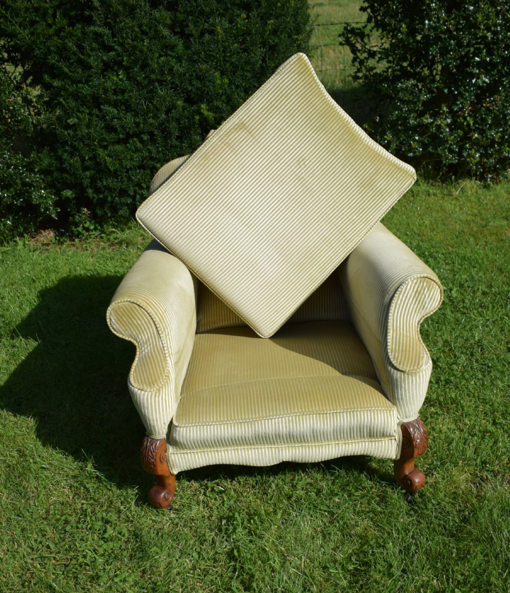 Antique Bergere Arm Chair View XII