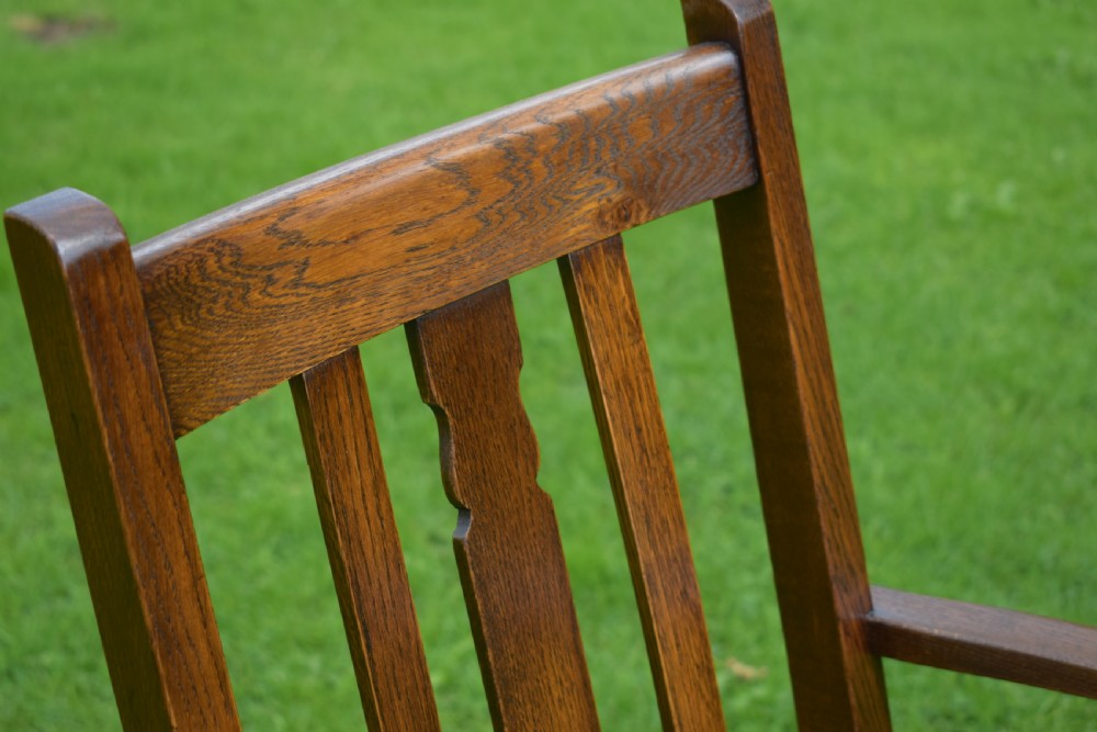 Antique Arts & Crafts Arm Chair View V