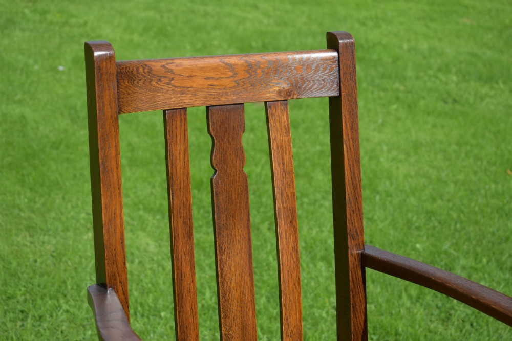 Antique Arts & Crafts Arm Chair View X