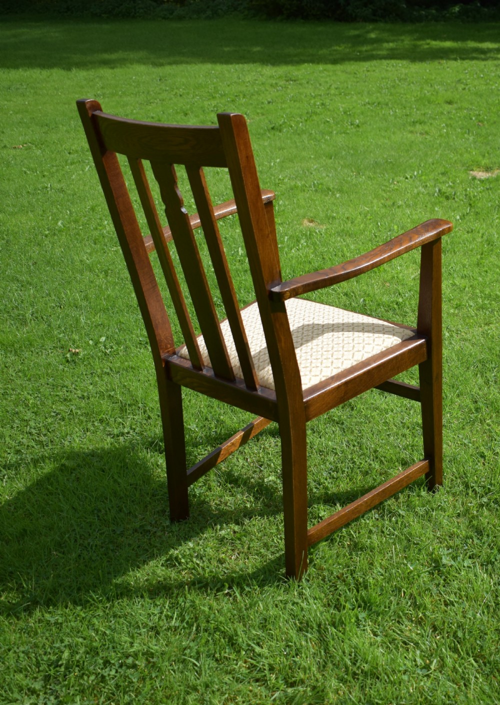 Antique Arts & Crafts Arm Chair View XII