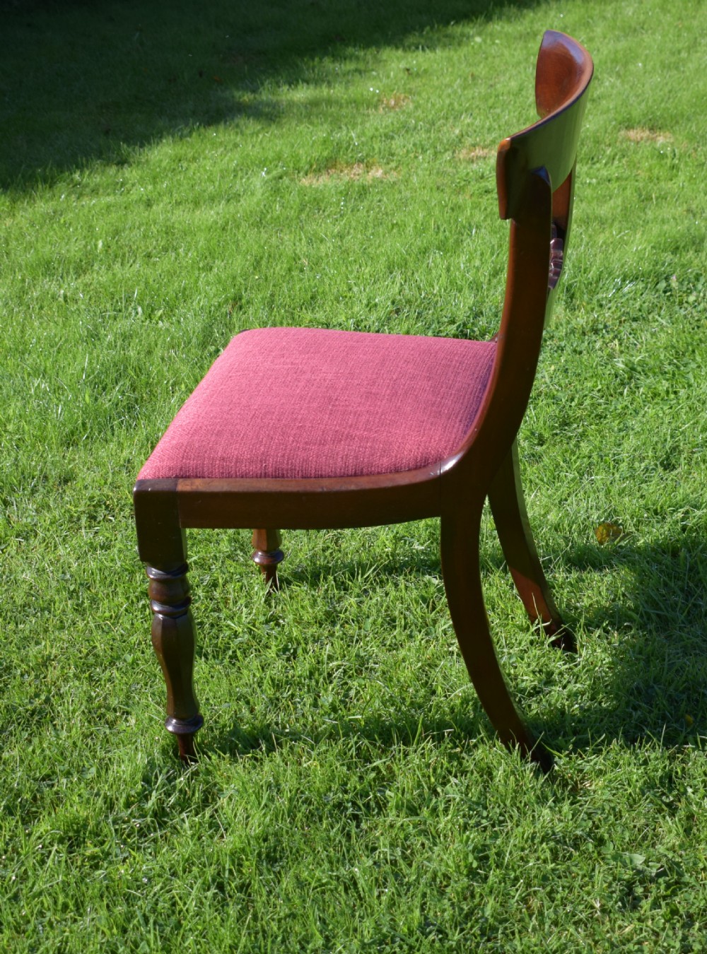Antique English Early Victorian Side Chair (Circa 1850) View VI