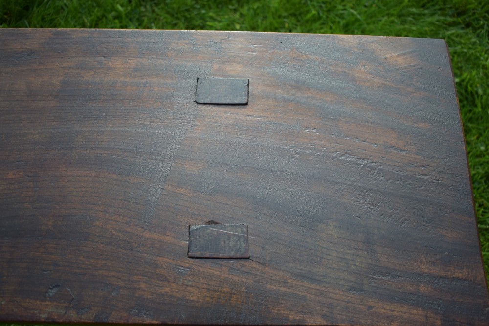 Antique Georgian Period Pig Bench in Elm View V