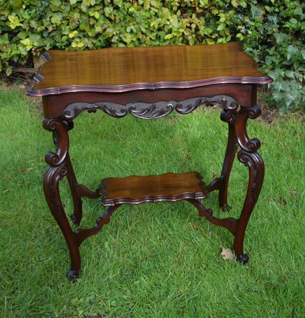 Antique English Victorian Occasional Table