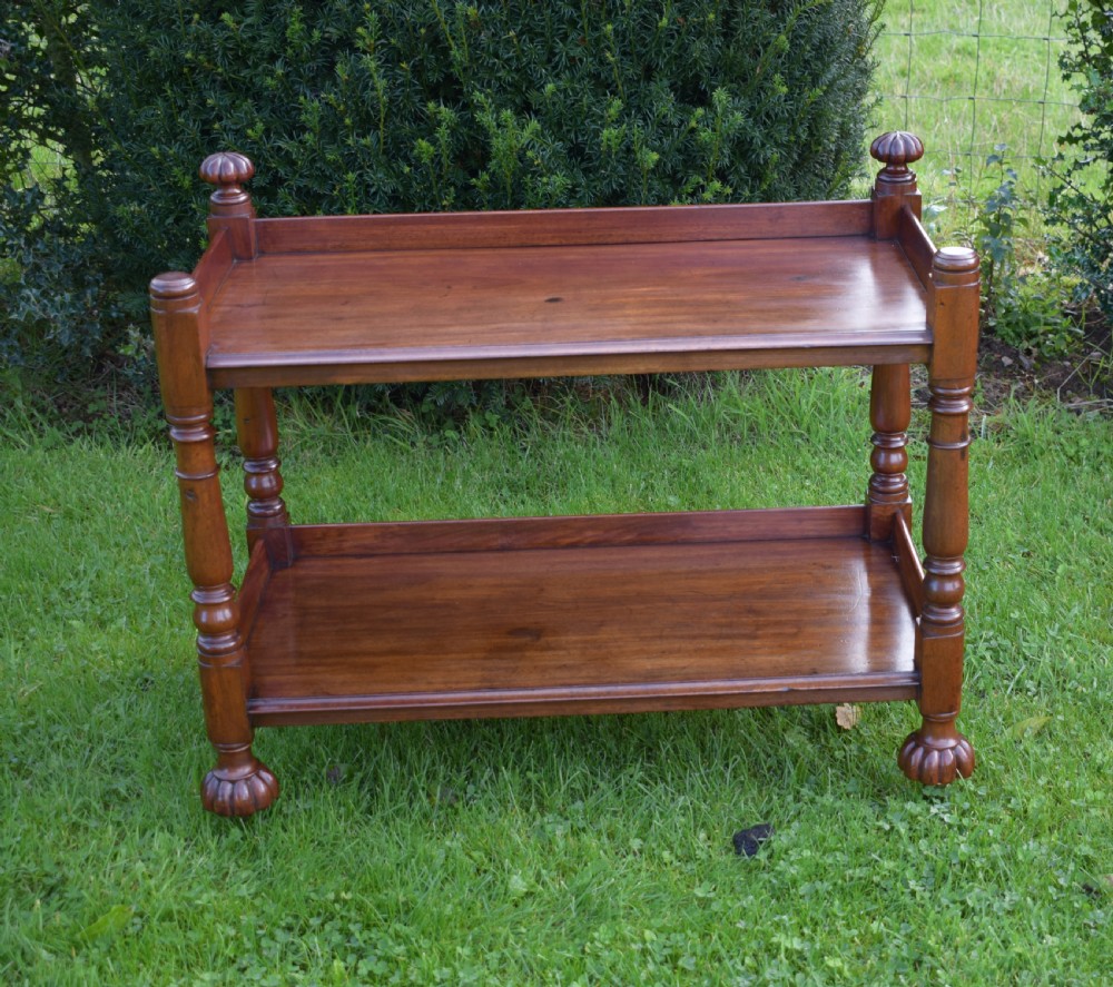 Antique English William IV Buffet Stand