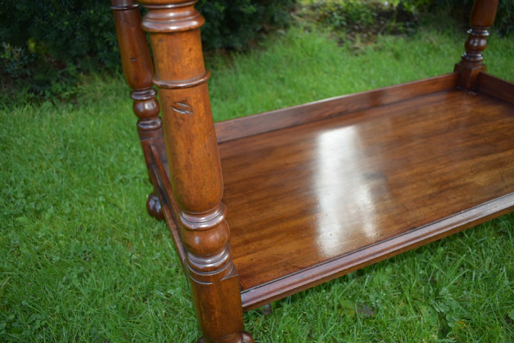 Antique English William IV Buffet Stand View X