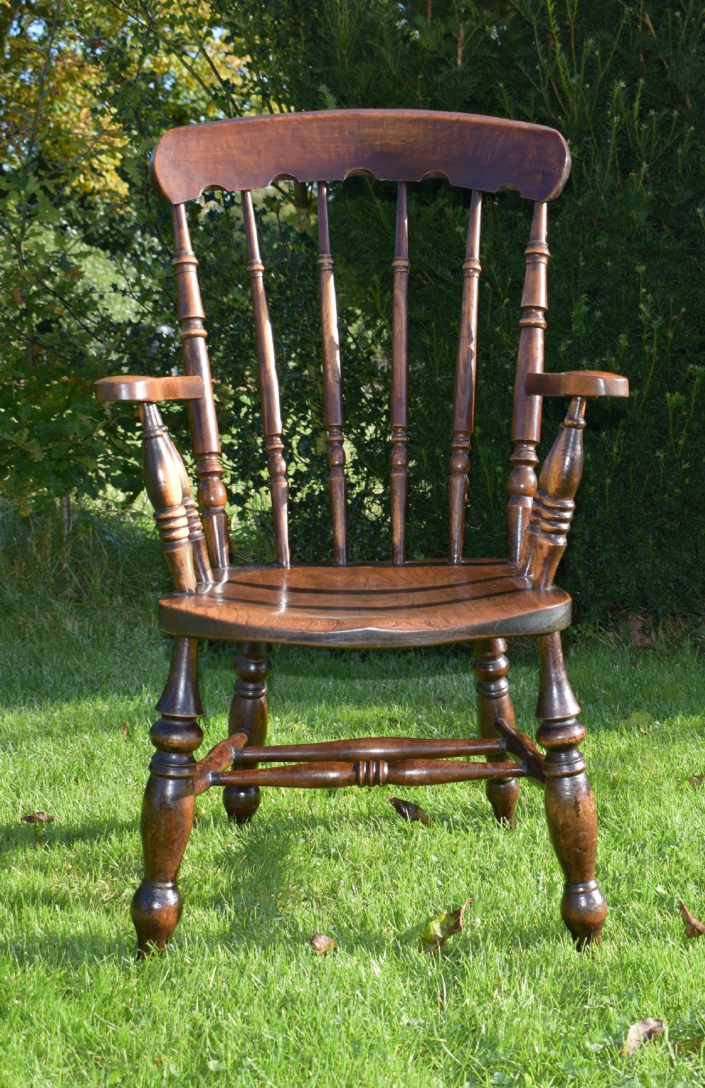 Antique English Victorian Arm Chair View II
