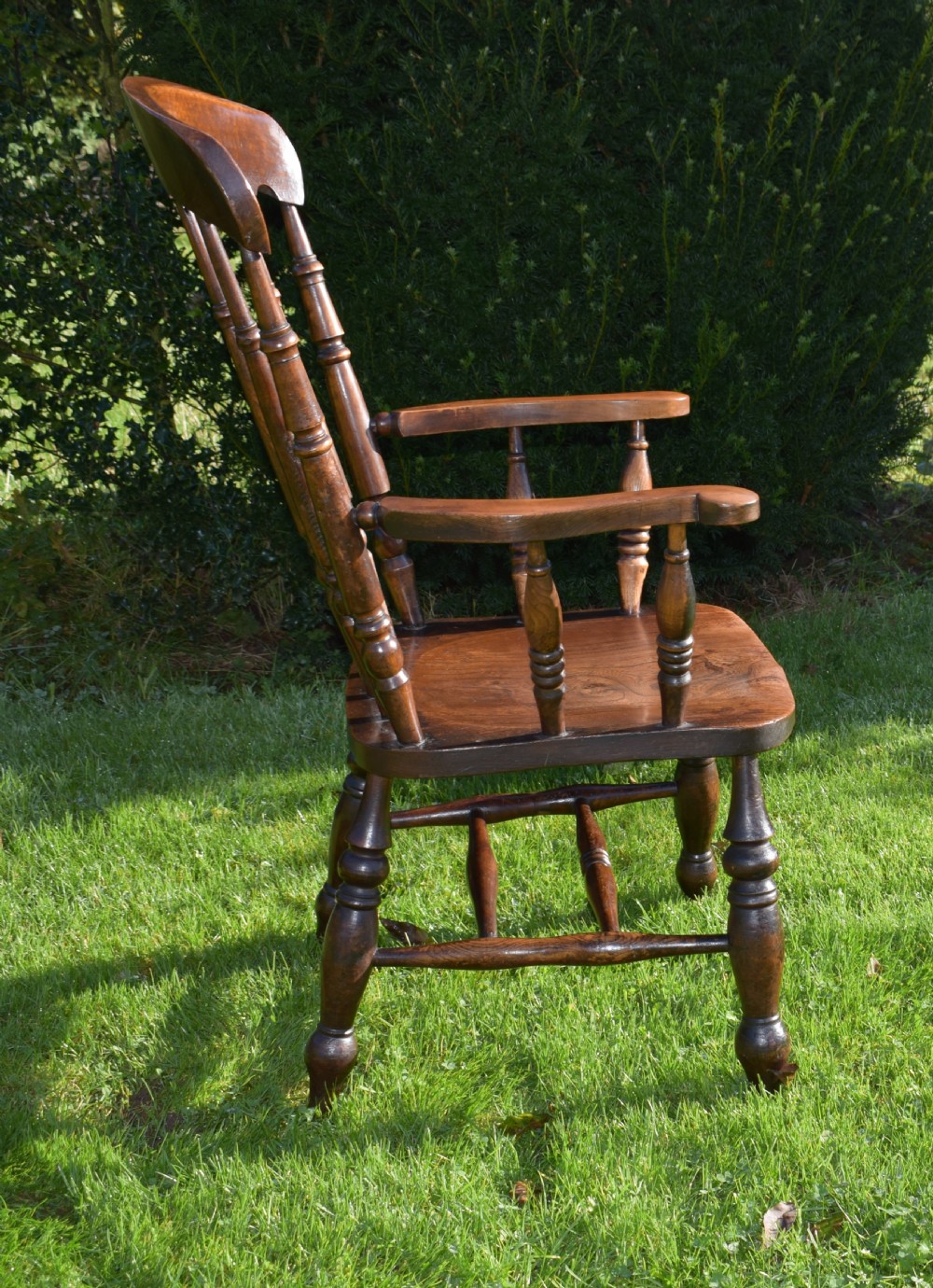 Antique English Victorian Arm Chair View IV
