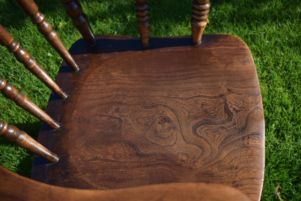 Antique English Victorian Arm Chair View V