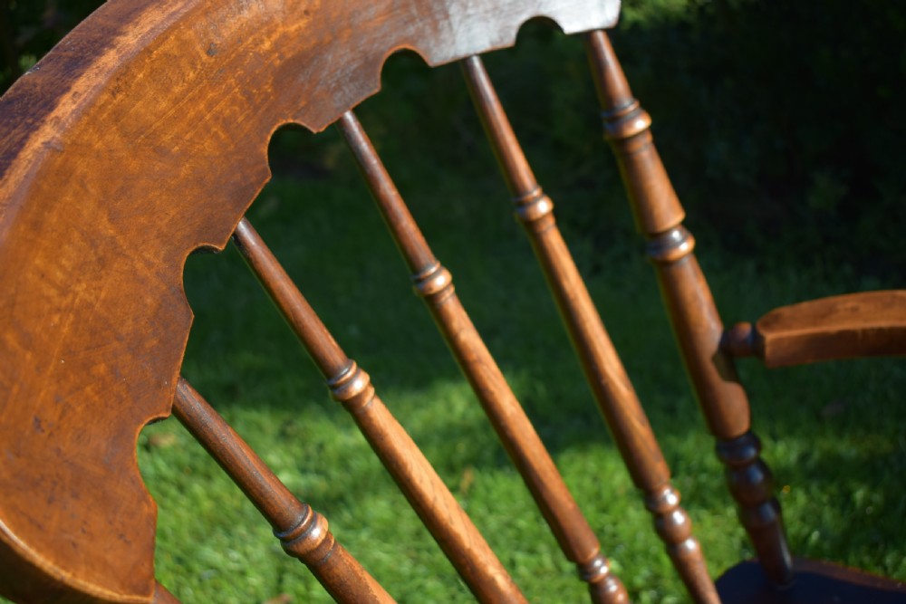 Antique English Victorian Arm Chair View VI