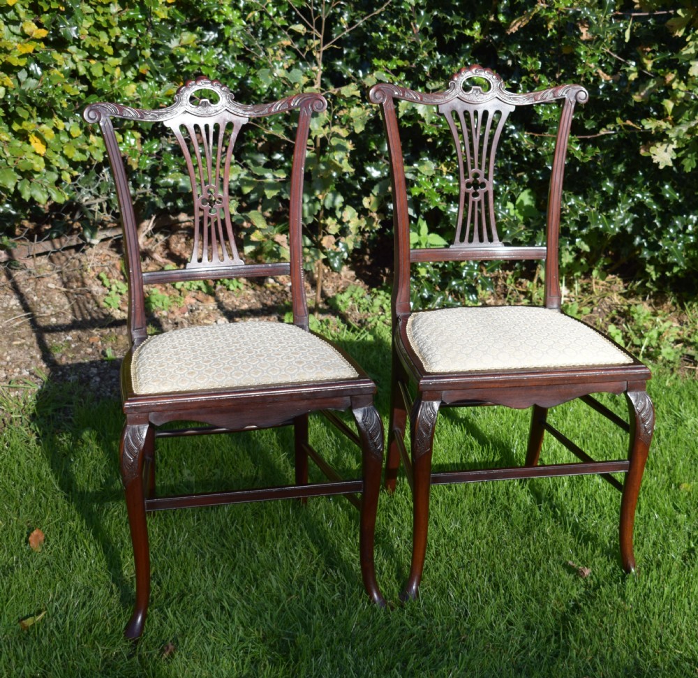 Antique Victorian Pair of Chairs