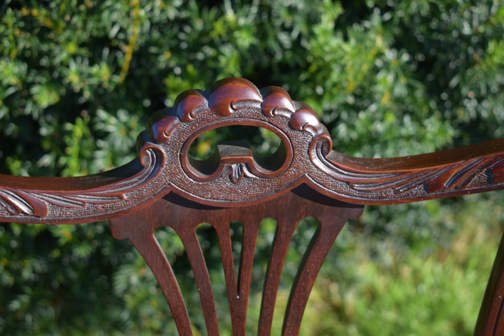 Antique Victorian Pair of Chairs View VII