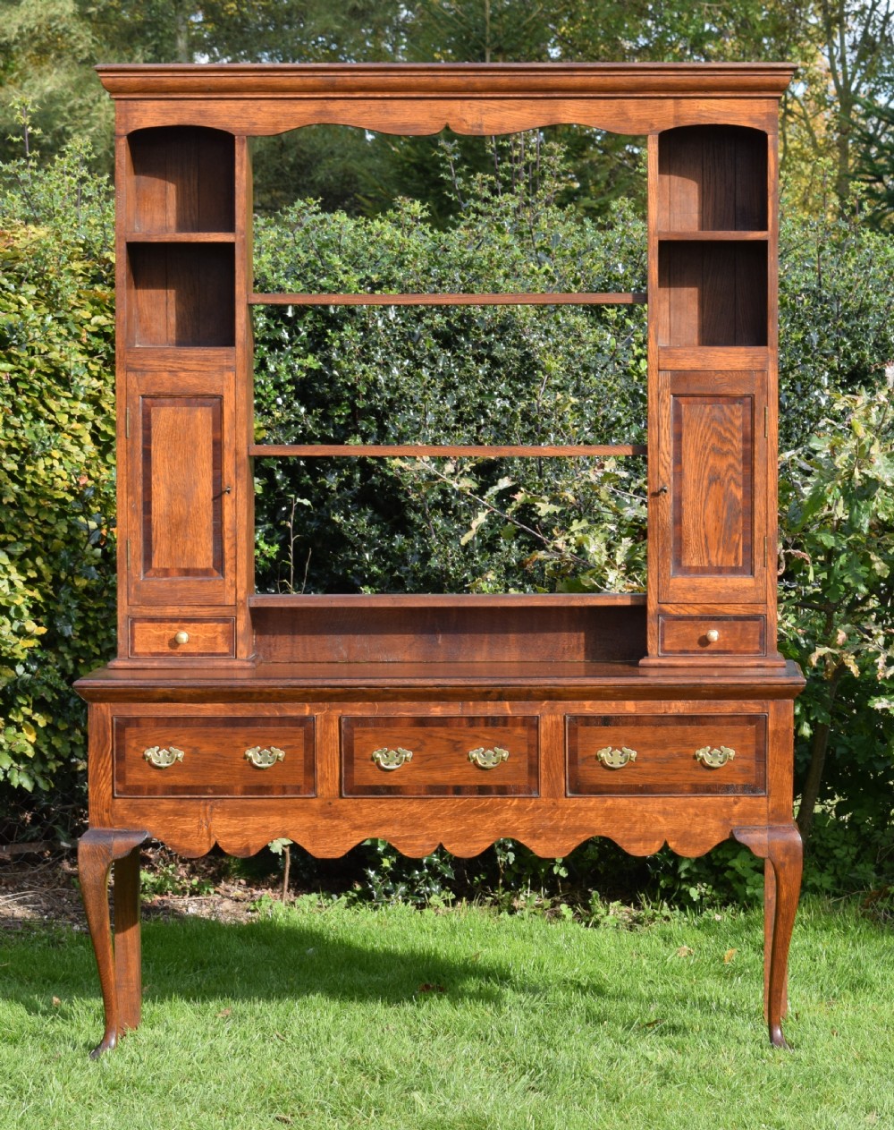 Antique Welsh Dresser & Rack Georgian Style