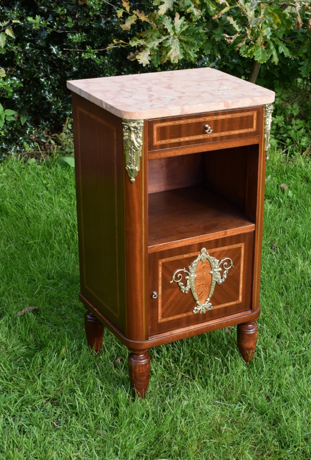 Antique Bedside Cabinet View VI