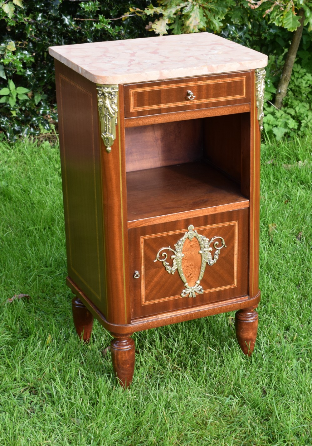Antique Bedside Cabinet View VII