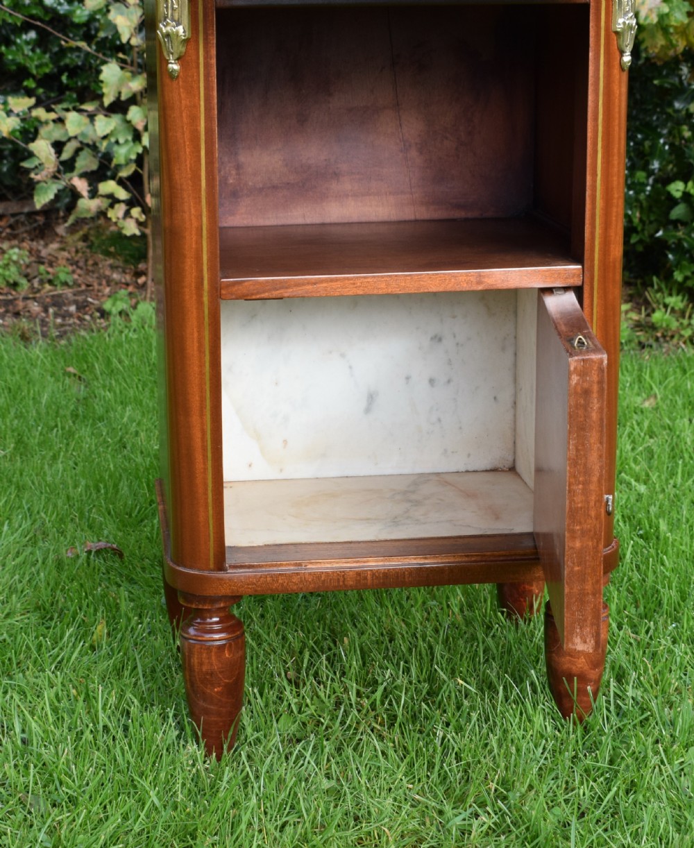 Antique Bedside Cabinet View XII