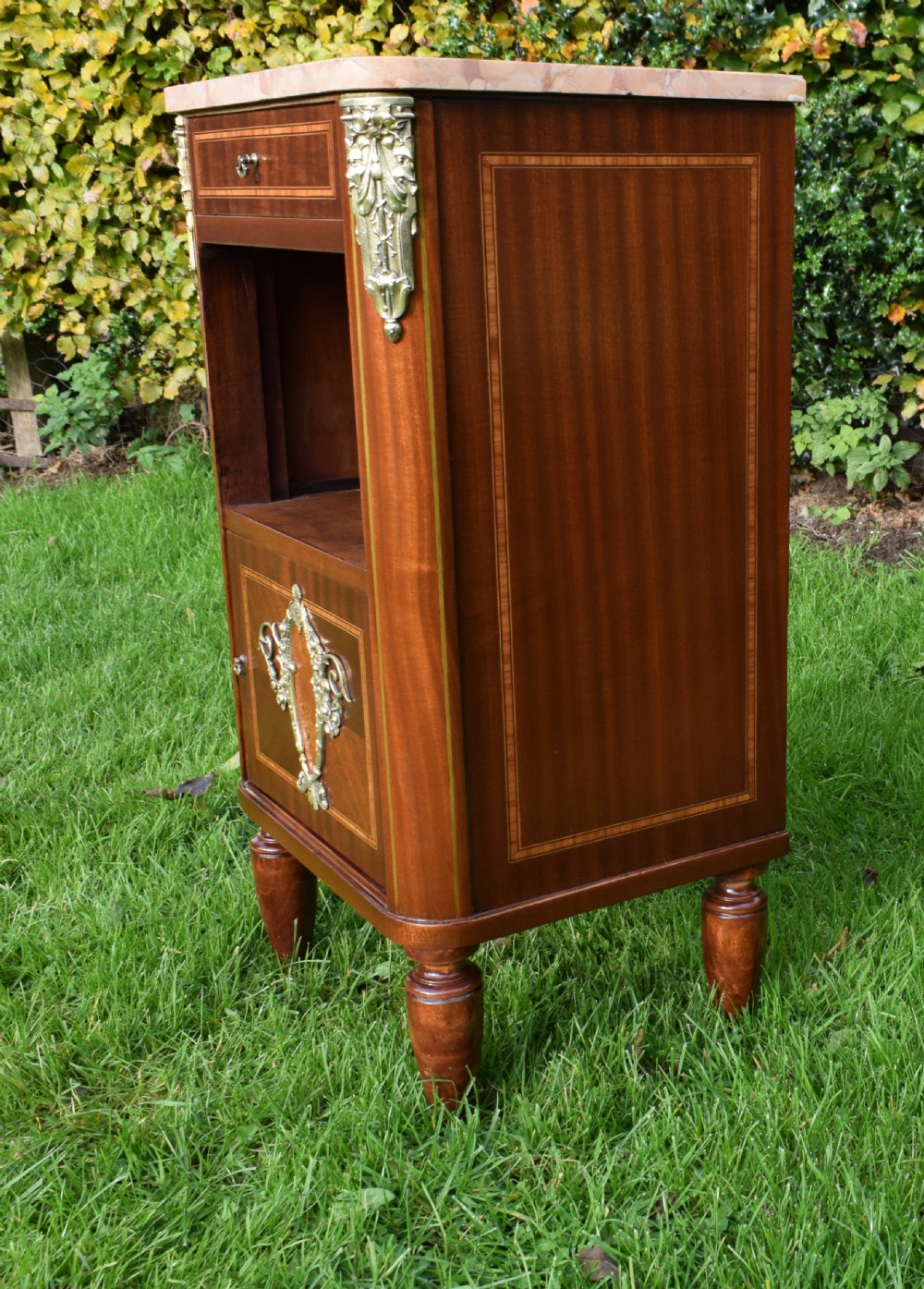 Antique Bedside Cabinet View XIV