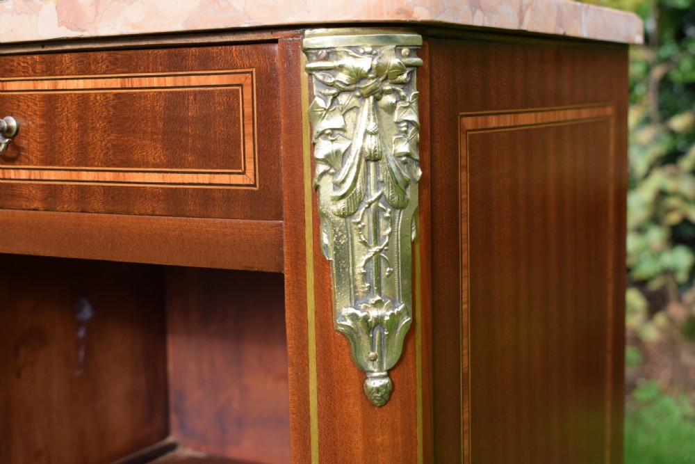 Antique Bedside Cabinet View XV