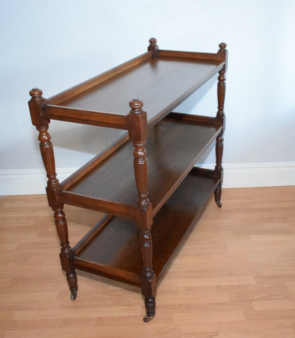 Antique Victorian Buffet Stand View XI