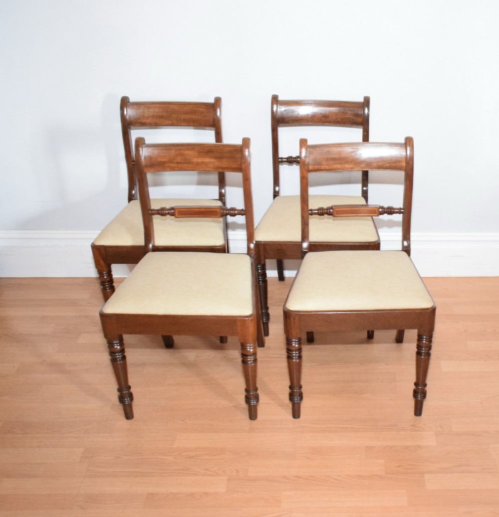 Antique Regency Set of 4 Dining Chairs View II