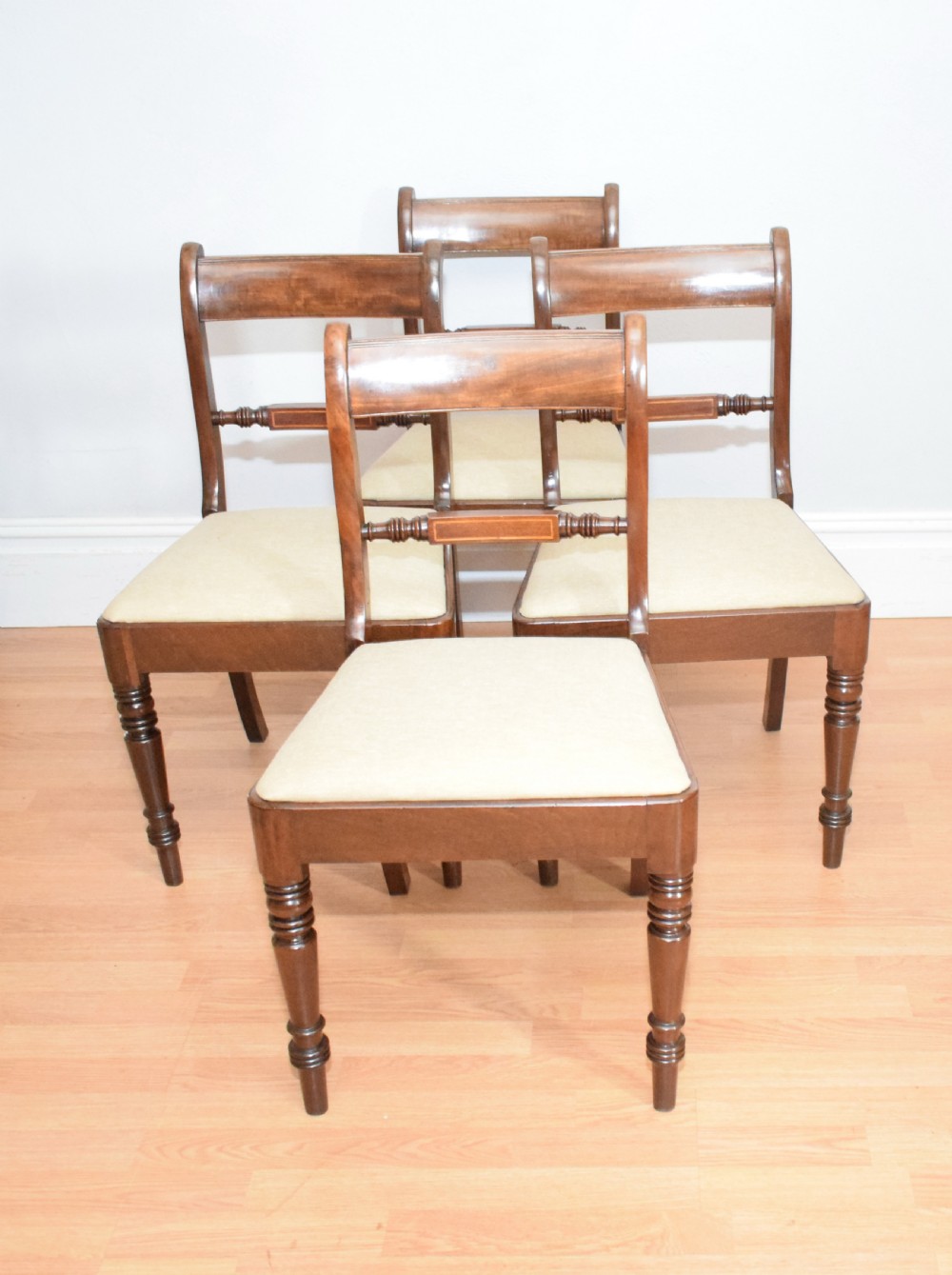 Antique Regency Set of 4 Dining Chairs View VIII