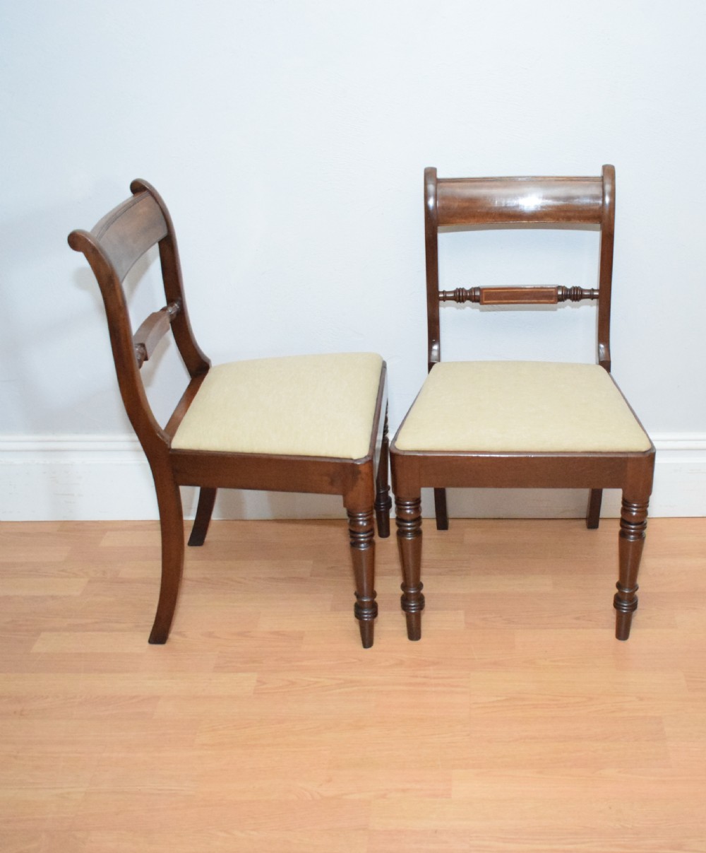 Antique Regency Set of 4 Dining Chairs View XVIII