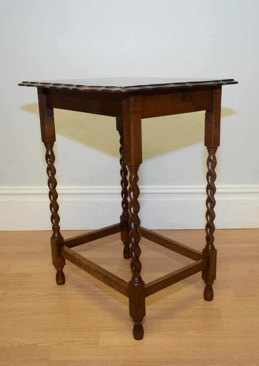 Antique Occasional Oak Table View III