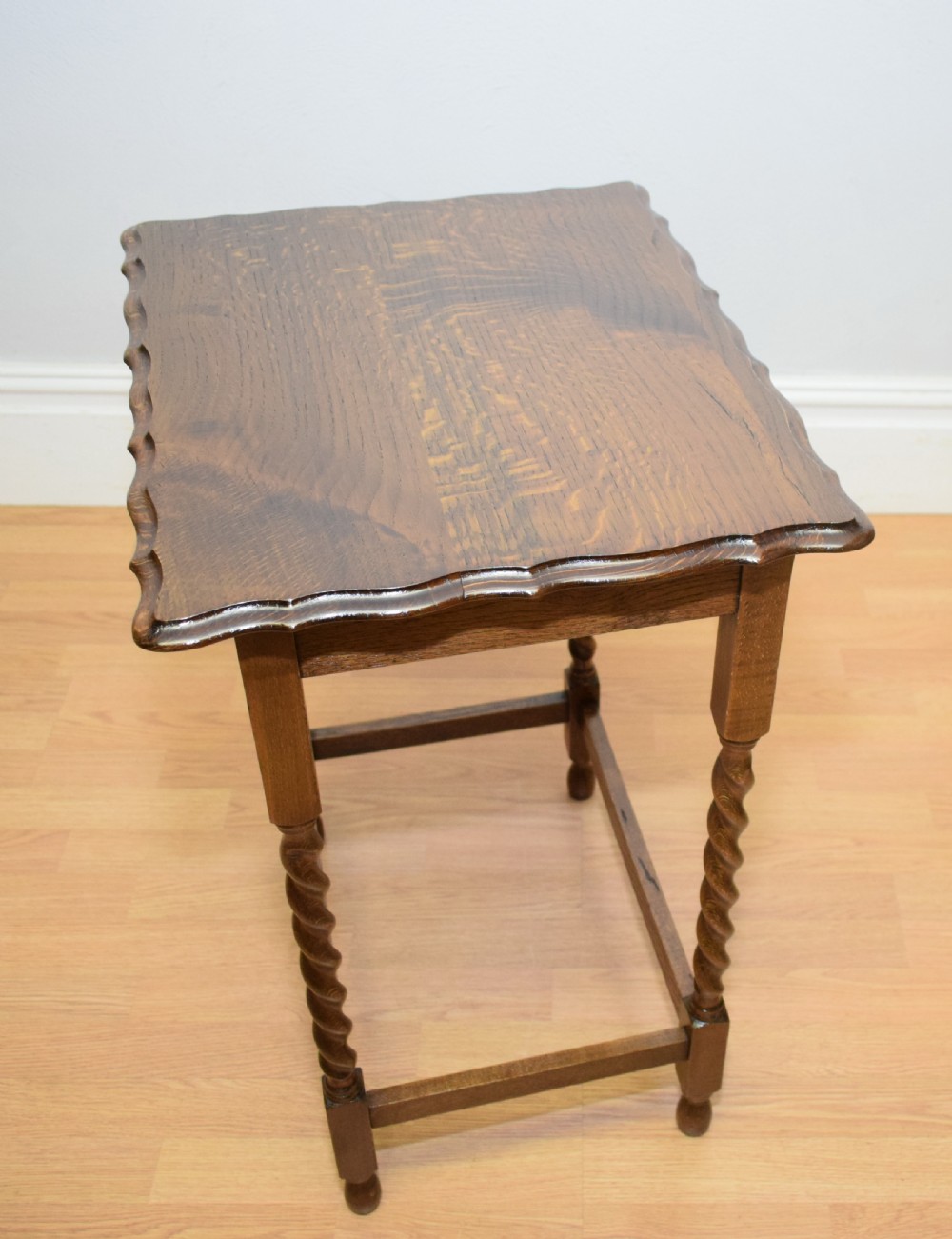 Antique Occasional Oak Table View IV
