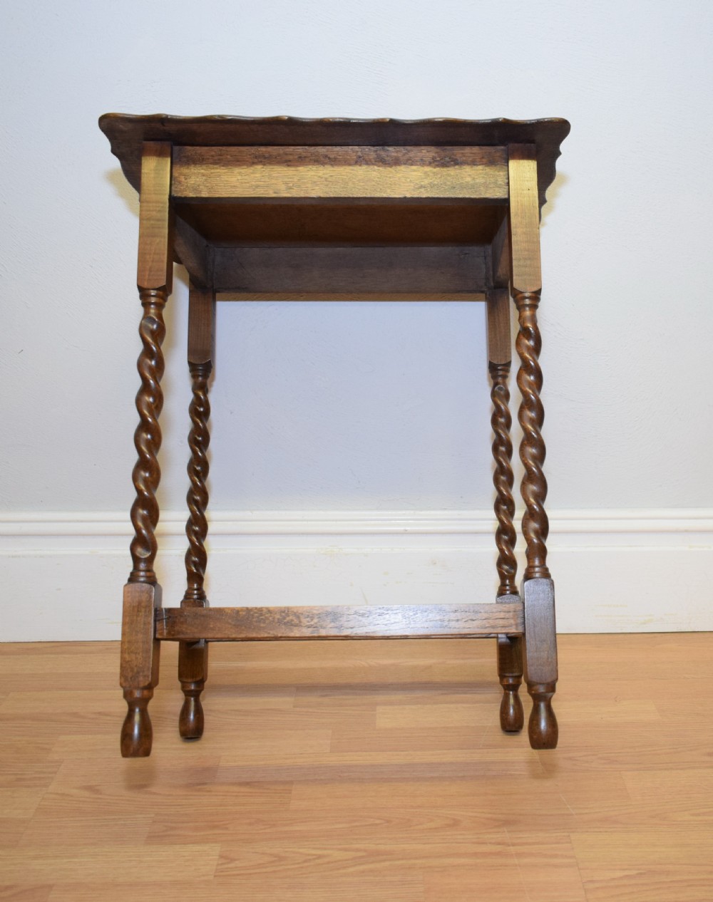 Antique Occasional Oak Table View XIII