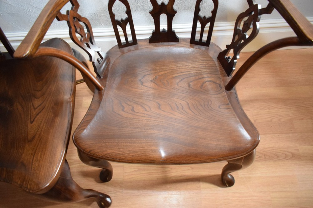 Early 20th Century Pair of Gothic Chairs View XXIII