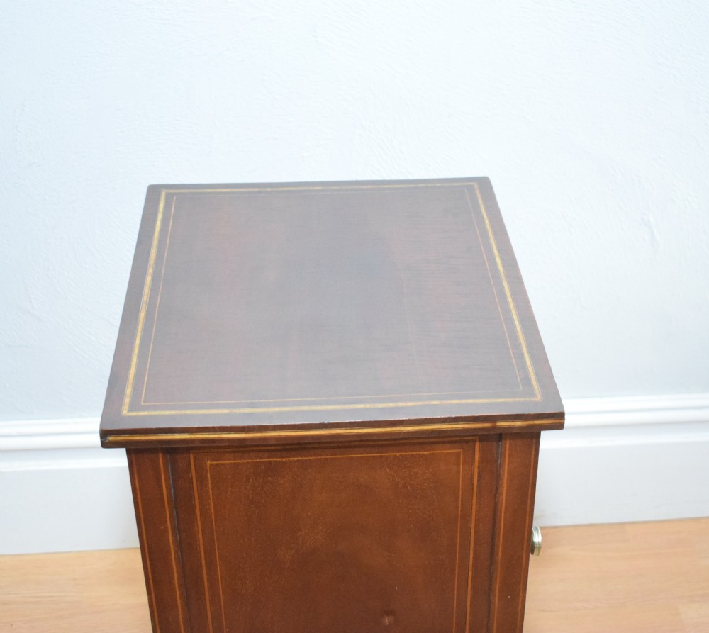 Antique Edwardian Bedside Cupboard View IV