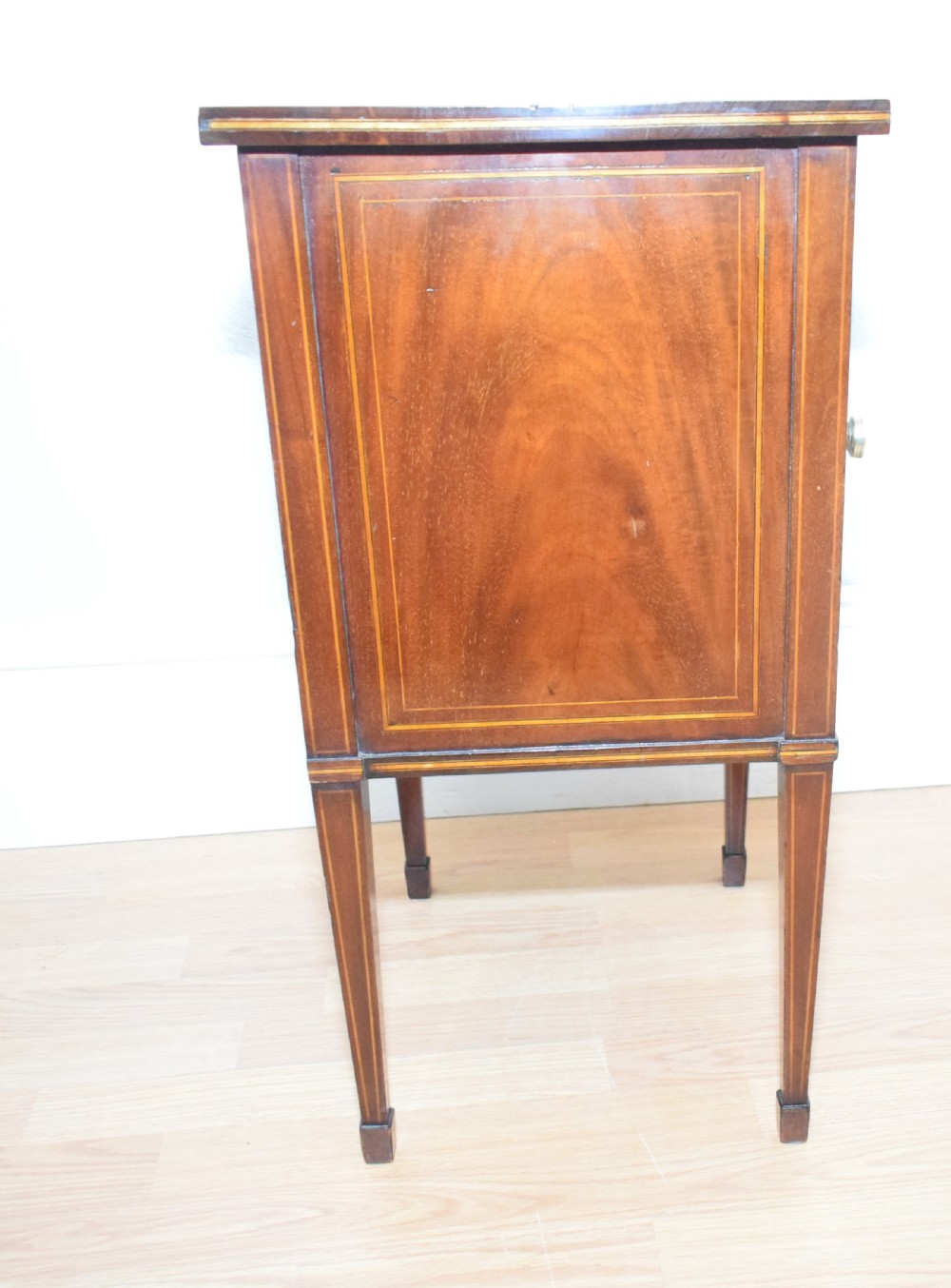 Antique Edwardian Bedside Cupboard View VII