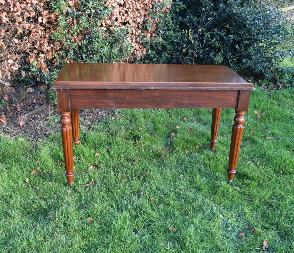 Antique Victorian 2 Drawer Table View XIII