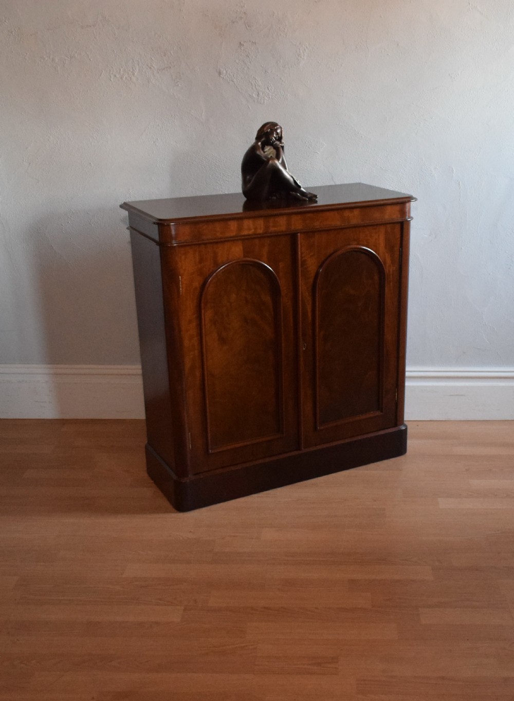 Antique Victorian Two Door Cabinet View IV