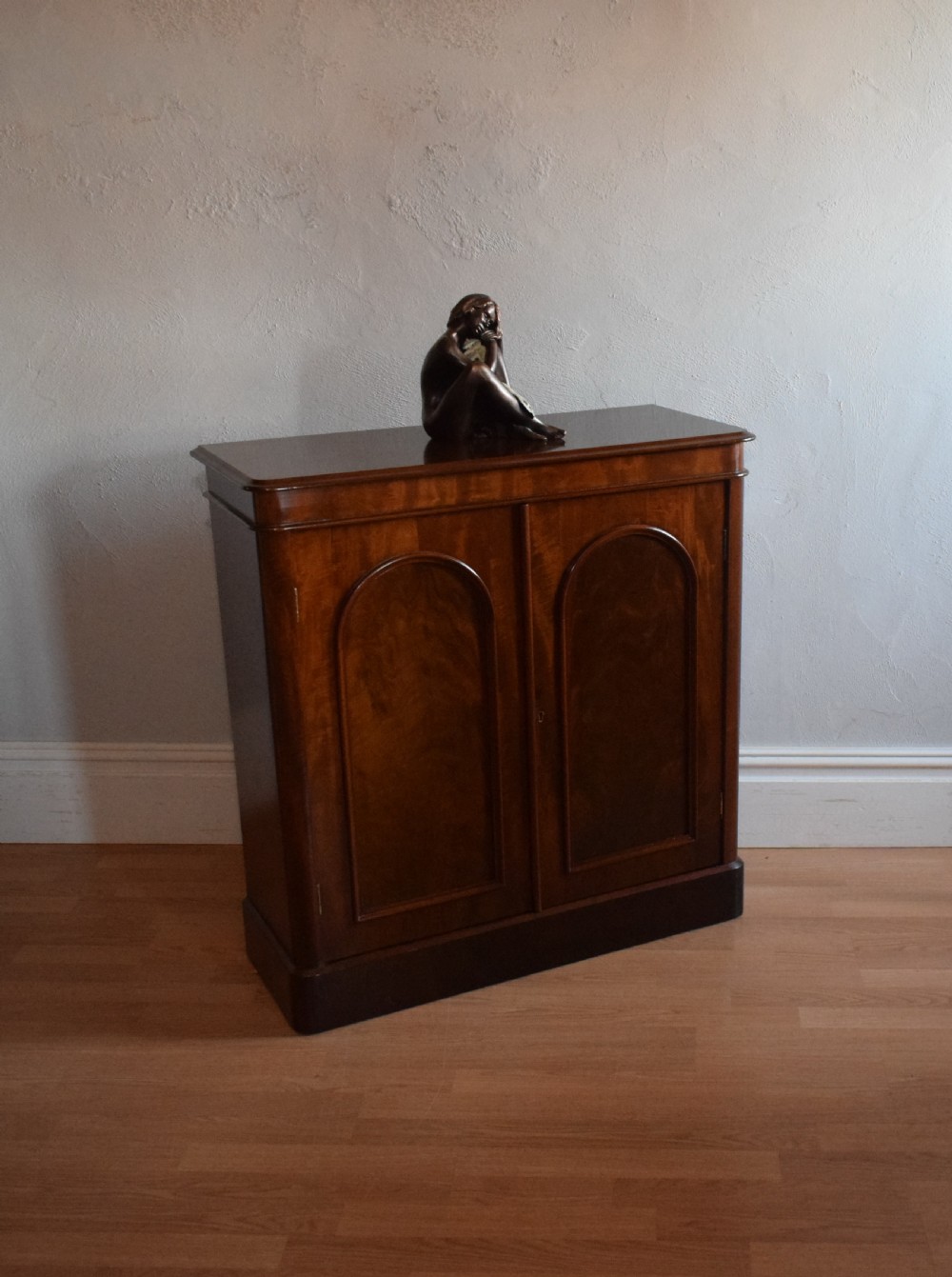 Antique Victorian Two Door Cabinet View VI