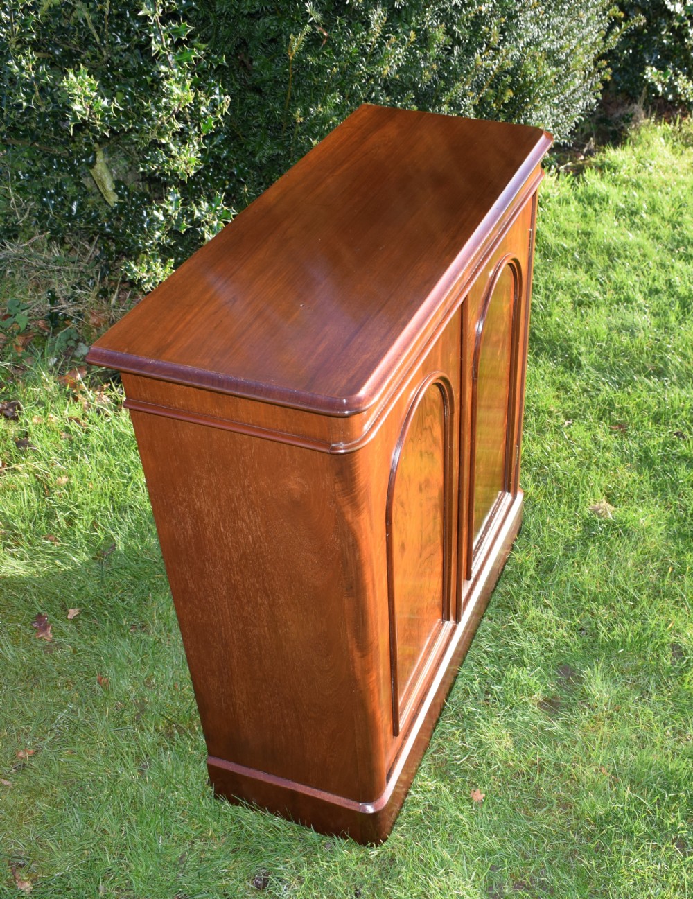 Antique Victorian Two Door Cabinet View X