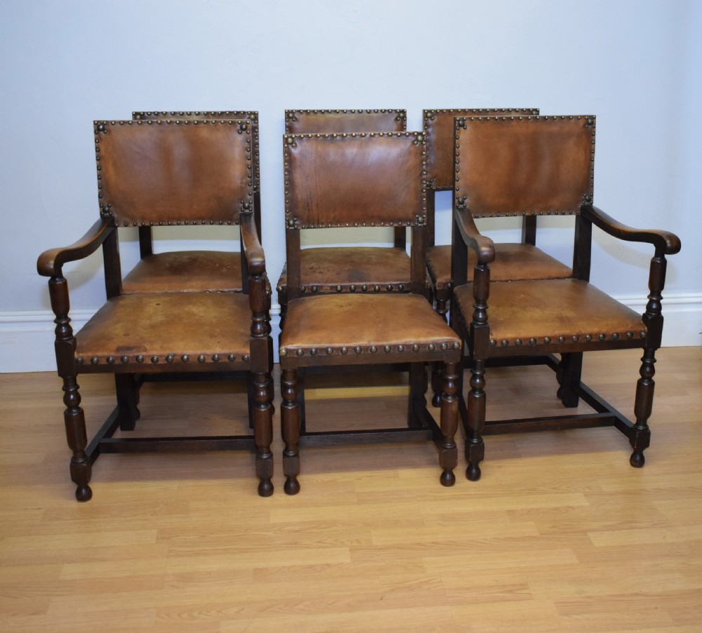 Antique Victorian Set of 6 Dining Chairs View II