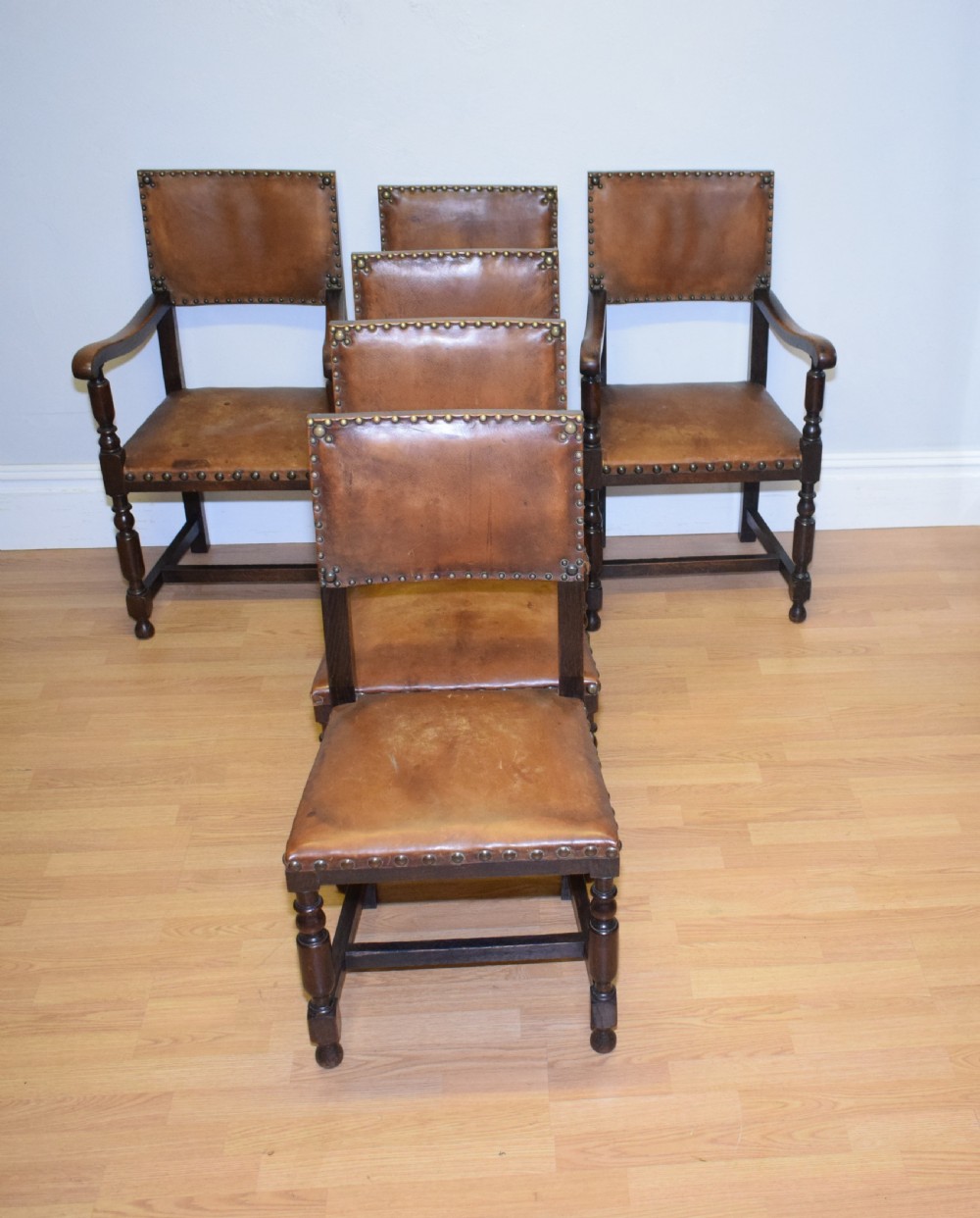 Antique Victorian Set of 6 Dining Chairs View III