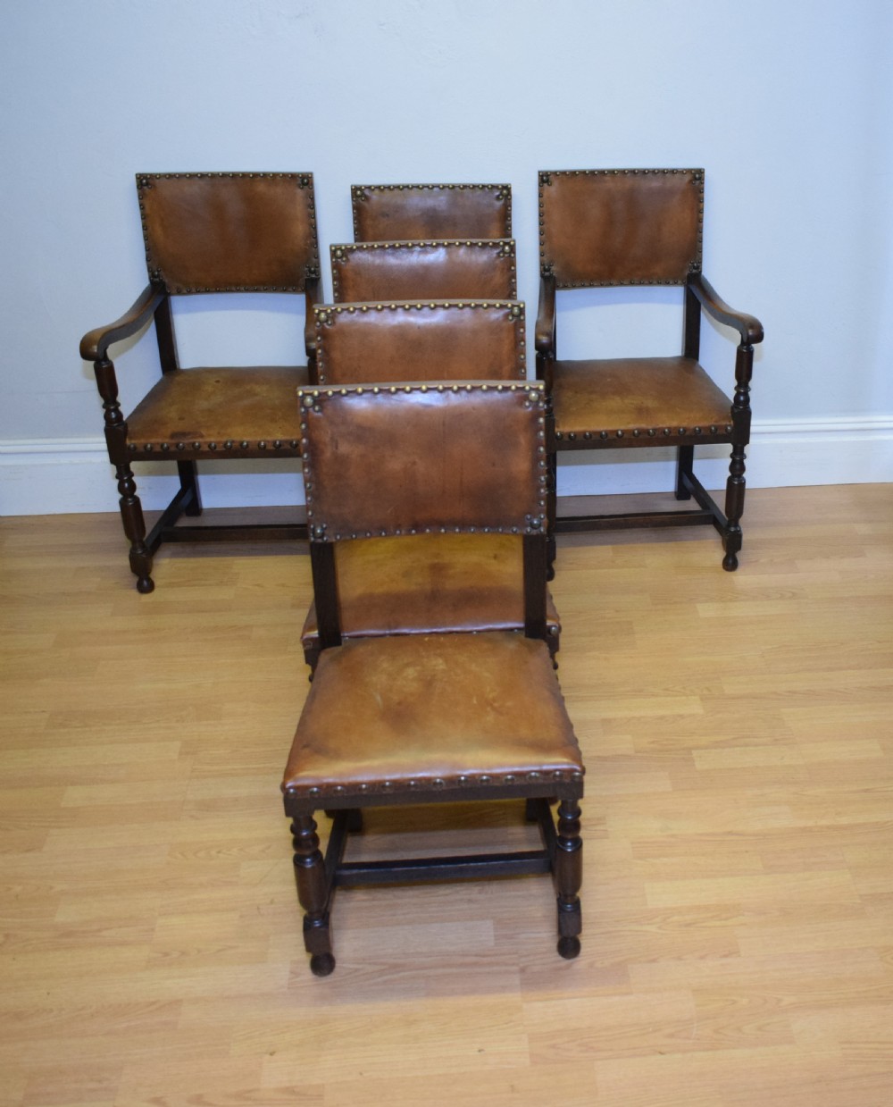 Antique Victorian Set of 6 Dining Chairs View IV