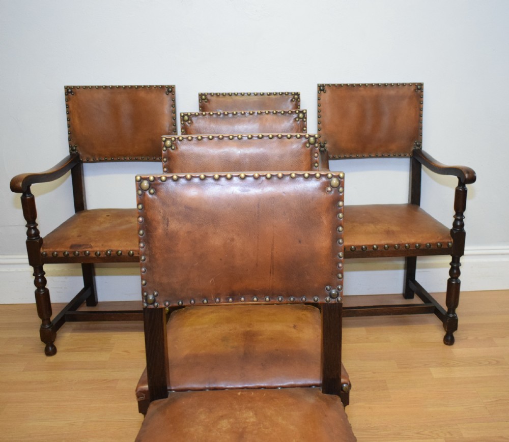Antique Victorian Set of 6 Dining Chairs View V