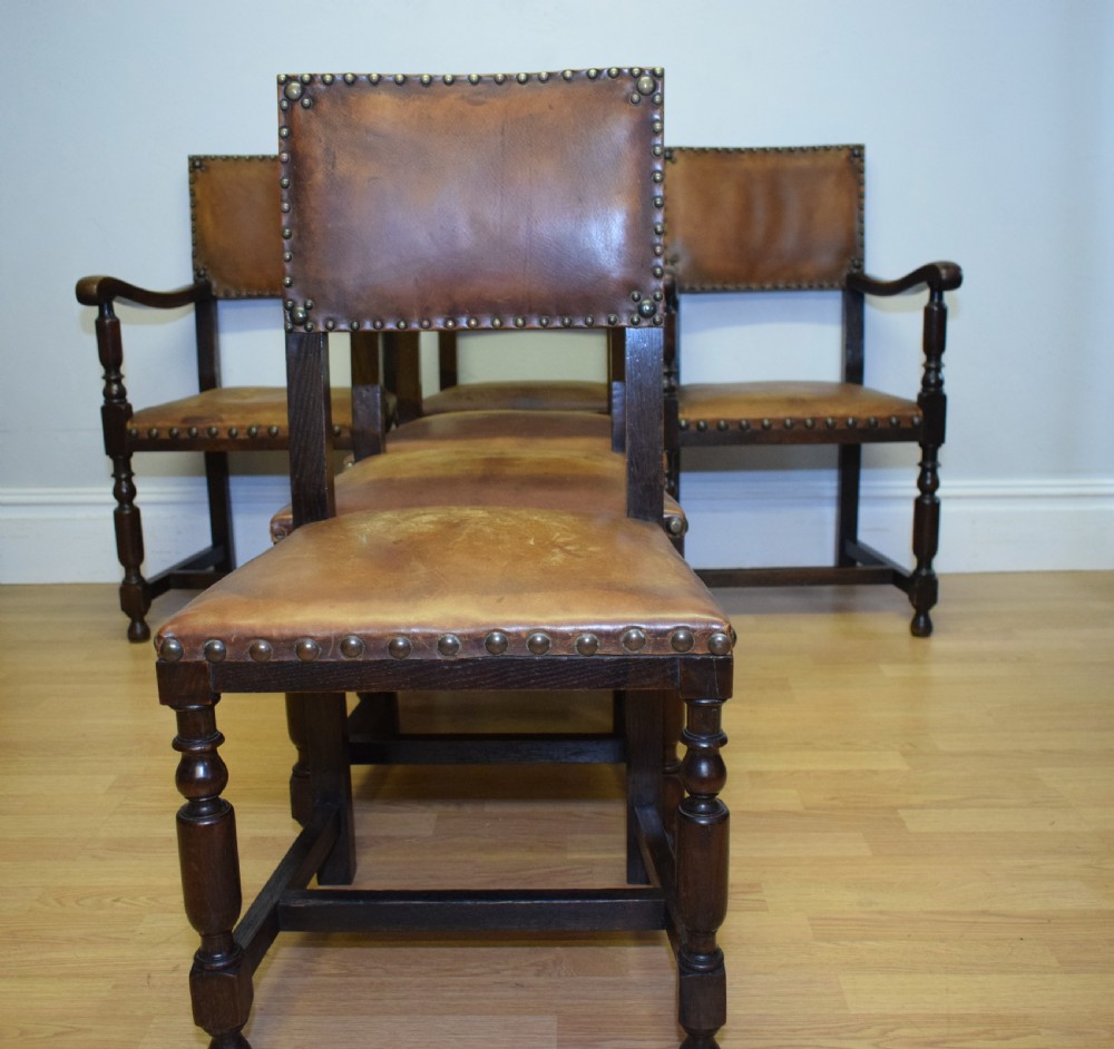 Antique Victorian Set of 6 Dining Chairs View VI