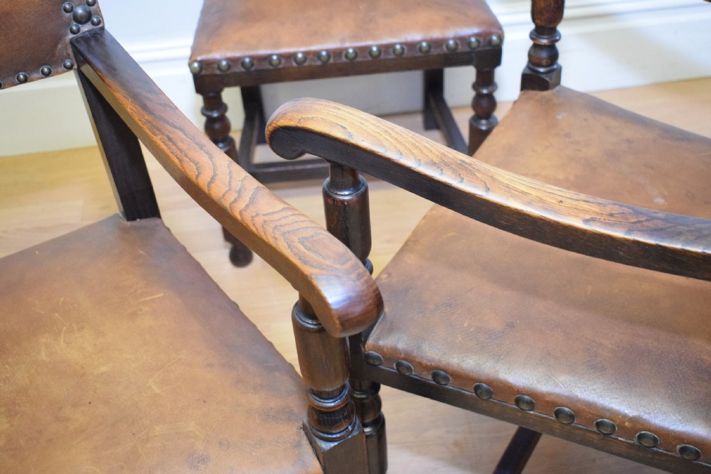 Antique Victorian Set of 6 Dining Chairs View XI